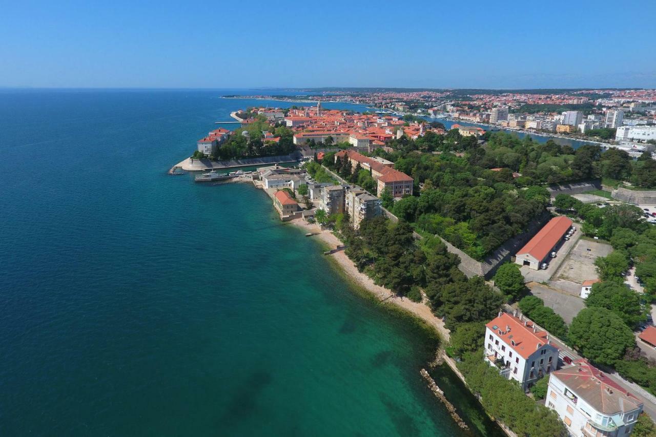 Seafront Beach Apartment - Directly At The Beach Zadar Zewnętrze zdjęcie